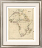 Africa, c.1834 Framed Giclee Print by John Arrowsmith