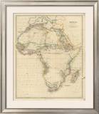 Africa, c.1834 Framed Giclee Print by John Arrowsmith