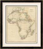 Africa, c.1834 Framed Giclee Print by John Arrowsmith