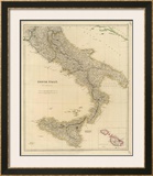 Southern Italy, c.1832 Framed Giclee Print by John Arrowsmith