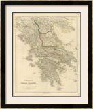 Greece, Ionian Islands, c.1832 Framed Giclee Print by John Arrowsmith
