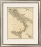 Southern Italy, c.1832 Framed Giclee Print by John Arrowsmith