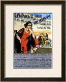 Neuva Plaza de Toros, San Sebastian Framed Giclee Print by Carlos Ruano-Llopis