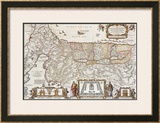 The Promised Land for the Sons of Israel, c.1663  Prints by Nicholas Visscher