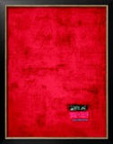 Untitled, c.1991 (Red) Posters by Jürgen Wegner