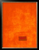 Untitled, c.1991 (Orange)  Prints by Jürgen Wegner