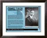 Stars of the Harlem Renaissance - Countee Cullen Poster
