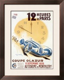 Coupe Olazur Framed Giclee Print by Geo Ham