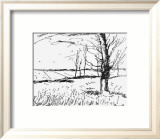 Vallee de Lavre Reproduction encadrée édition limitée par Maurice de Vlaminck