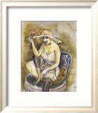 Jeune Fille a la Rose, c.1923 Affiches par Otto Dix