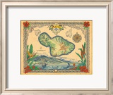 Island of Maui Framed Giclee Print by Steve Strickland