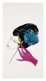 Female Head, c.1958 Premium Giclee Print by Andy Warhol