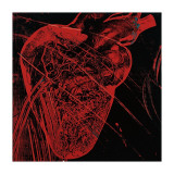 Human Heart, c.1979 (Red with Veins) Premium Giclee Print by Andy Warhol