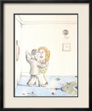 Serpentine Gallery, 1979 Reproduction encadrée édition limitée par Saul Steinberg