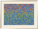 Puzzle II - Blau Affiches par Oliver Loetz
