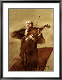 Le Violoniste  Prints by Claude Weisbuch