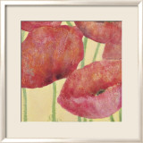 Squared Poppies IV Affiches par Katharina Reichert