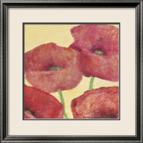 Squared Poppies I Affiches par Katharina Reichert