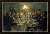 The Artists' Gathering Kunst von Viggo Johansen