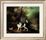 Nelson with a Terrier  Poster by C. Schwanfelder