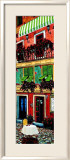 Tall Green Awning  Prints by Patricia George