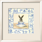 Teacup Bunny I  Print by Kari Phillips