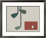 Golf Clubs I  Poster by Grau Vercher