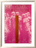 Gilbert und Sullivan Poster von Jim Dine