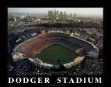 Dodger Stadium – Los Angeles, Kalifornien Poster von Mike Smith