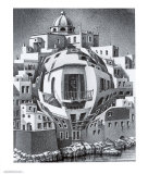 Balcony Kunstdrucke von M. C. Escher
