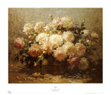 Peonies Posters by Abbott Fuller Graves