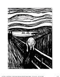 Scream – Schrei! Kunstdrucke von Edvard Munch