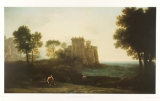 Enchanted Castle  Prints by Claude Lorrain