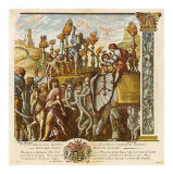 Triumphe von Caesar Poster von Andrea Mantegna
