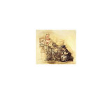 Femme et enfant Affiches par Jean-Baptiste Simeon Chardin