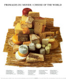 Cheeses of the World Art Print