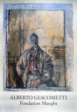 Diego im Schottenhemd Poster von Alberto Giacometti