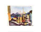 Landscape at Hammamet Posters by Auguste Macke