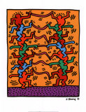 Sans titre, 1985 Affiches par Keith Haring