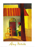 Turkish Café  Print by Auguste Macke