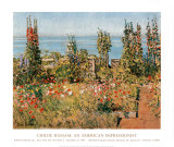 Passeroses de l'île de Shoals Posters par Childe Hassam