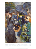 Umbrellas Posters by Pierre-Auguste Renoir