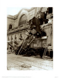 Train Accident at the Gare Montparnasse, Paris, 1895 Posters