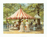 Sommerkarussell Kunstdrucke von Alan Maley