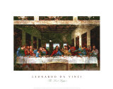 The Last Supper, c.1498 Art by Leonardo da Vinci 