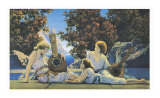 The Lute Players  Prints by Maxfield Parrish