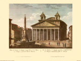 Vue du Panthéon Affiches par Alessandro Antonelli