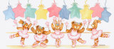 Classe de ballet pastel Affiche par Marnie Bishop Elmer