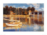 The Bridge at Argenteuil  Prints by Claude Monet
