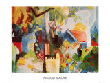 Paysage Art par Auguste Macke